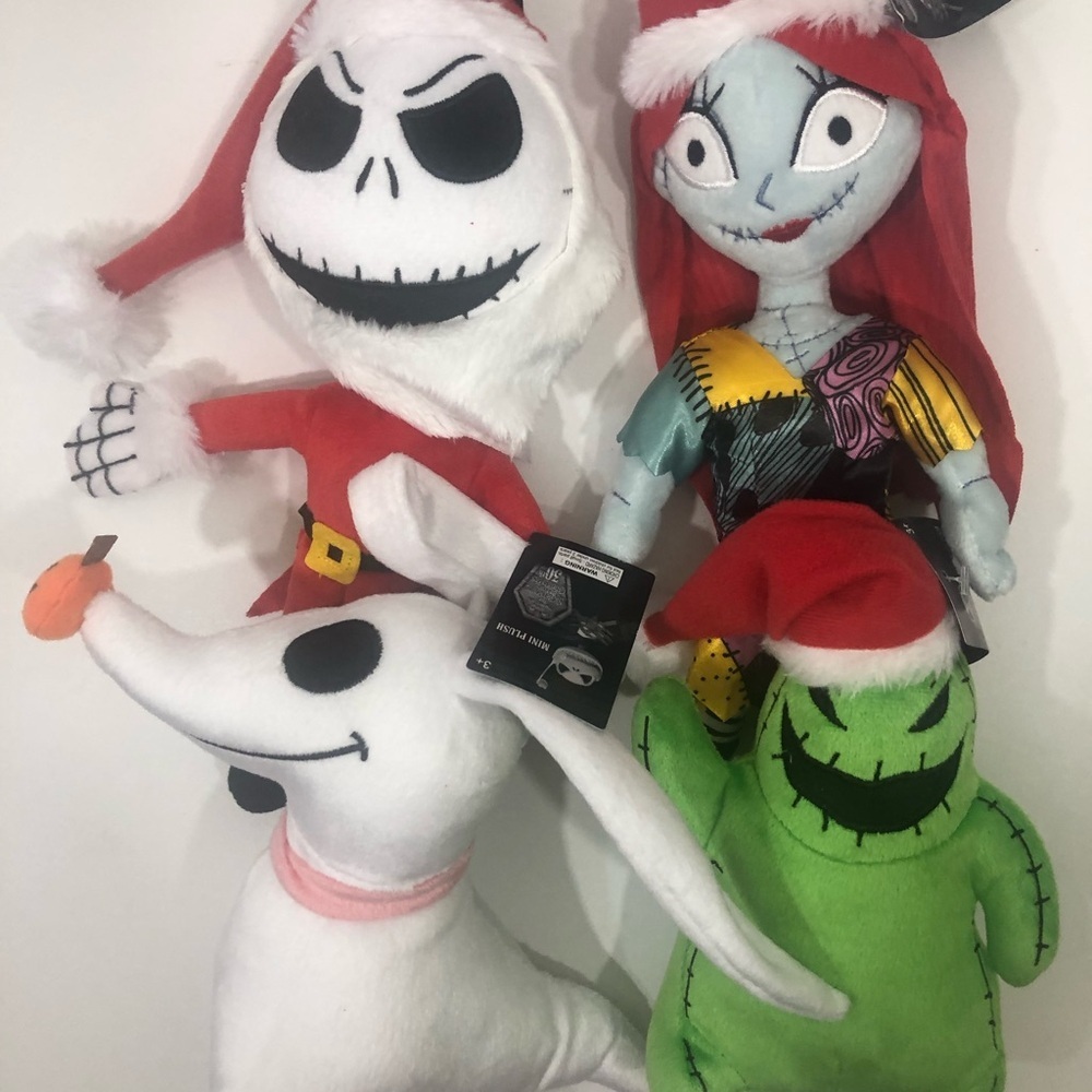 Nightmare Before Christmas 4 Plush